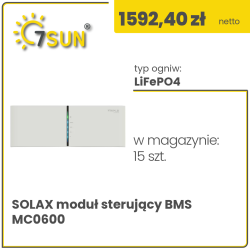 Solax BMS MC0600