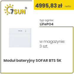 Sofar BTS 5K storage battery module