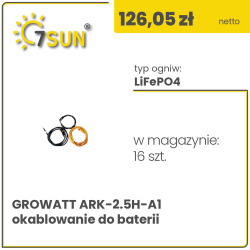 Growatt ARK-2.5H-A1/A2 Battery Wiring Kit