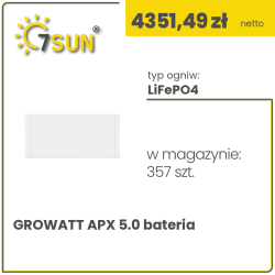 Growatt APX 5.0 battery