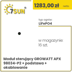Growatt APX 98034-P2 base / cabling + base + BMS for APX HV / compatible with MOD and MID XH
