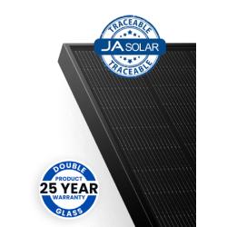 450W N-type Bifacial Traceable LB All Black Hail Resistance Class 4 with MC4