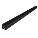 Module support profile RAIL 40 - 4750 mm, black anodised