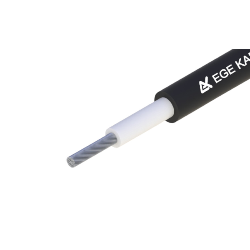 Solar cable EGE 1x6 mm² black