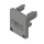 Plastic end cap RAIL 35, gray