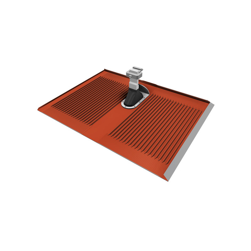 Alpha panel red incl. roof hooks