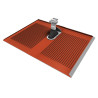 Alpha panel red incl. roof hooks