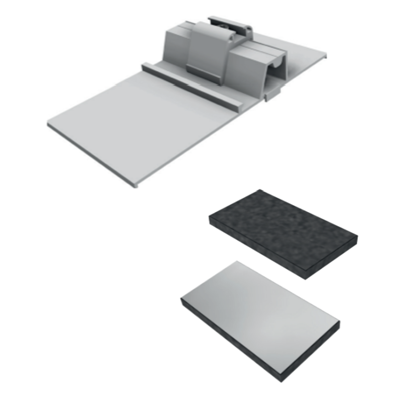 FLA floor shoe with structural protection mat SK