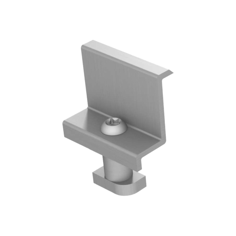 PREFA end clamp 35mm, 13 Naturblank