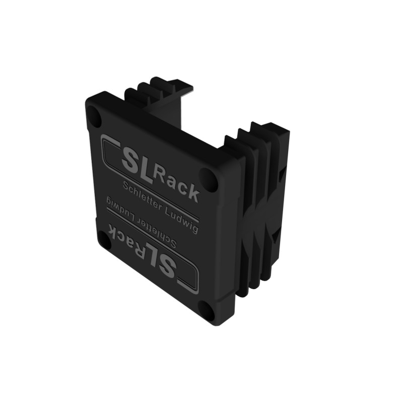 Plastic end cap RAIL 40 black