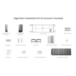 Sigenergy Installation Kit for Ground-mounted
